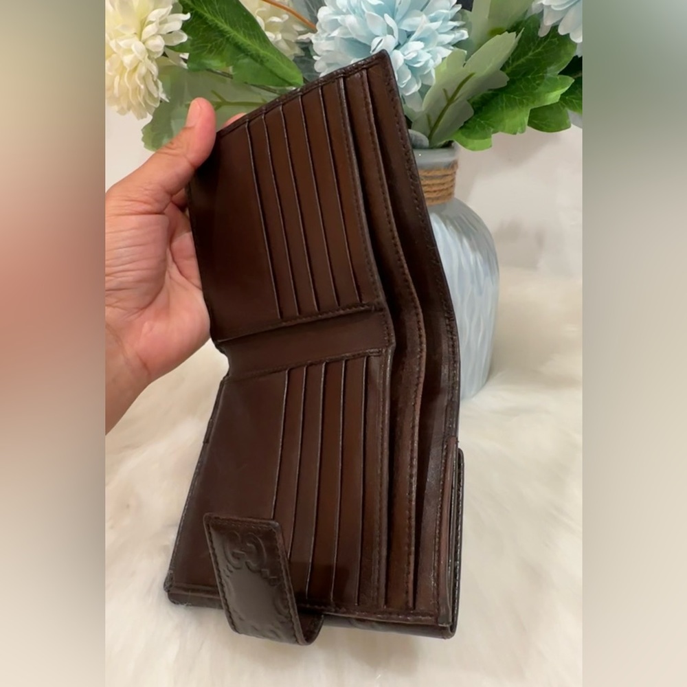 Gucci Guccissima Compact Bifold Wallet Only - Picture 11 of 14